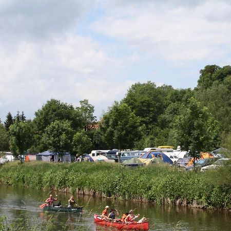 Ferienwohnungen Am Campingplatz Trendelburg Eksteriør bilde